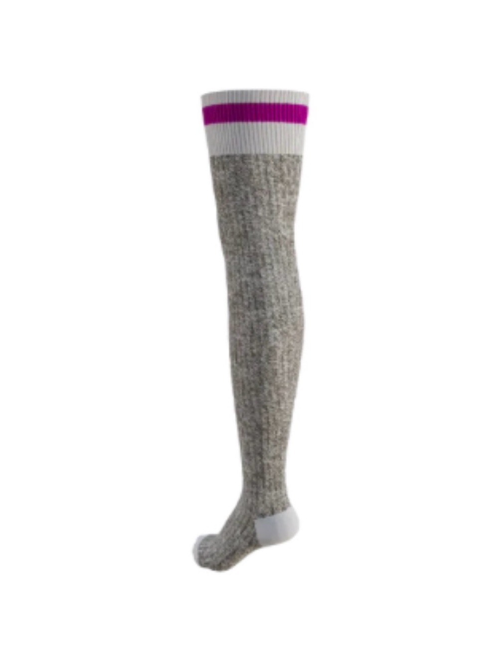 New w/o tags Awesome Pook Over-the-Knee Cozy Ribbed Sock with Pink Stripe